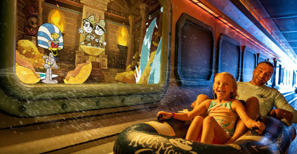 Disney Cruise Line Attraction at Sea AquaMouse