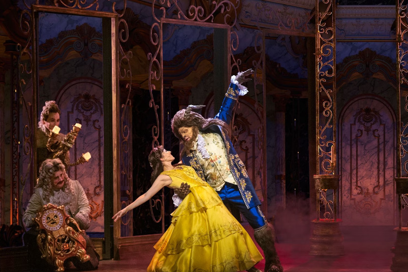 Beauty and the Beast Broadway Style Theater Production Aboard Disney Cruise Line Disney Treasure