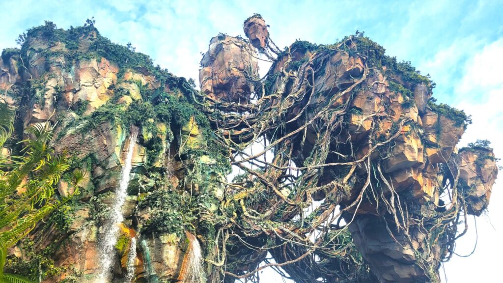 Animal Kingdom Avatar Pandora Floating Mountain Waterfall