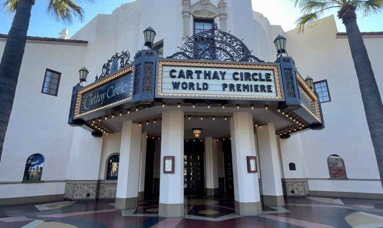 Carthay Circle Restaurant at Disney's Adventure Park at Disneyland Resort one of the top 3 restaurants on property