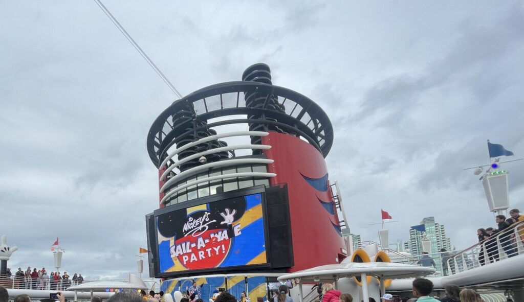Disney Cruise Line Sail Away Party
