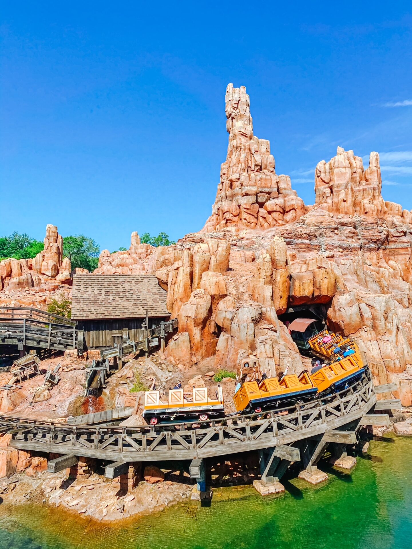 Big Thunder Mountain Great Magic Kingdom Attraction for Teenagers