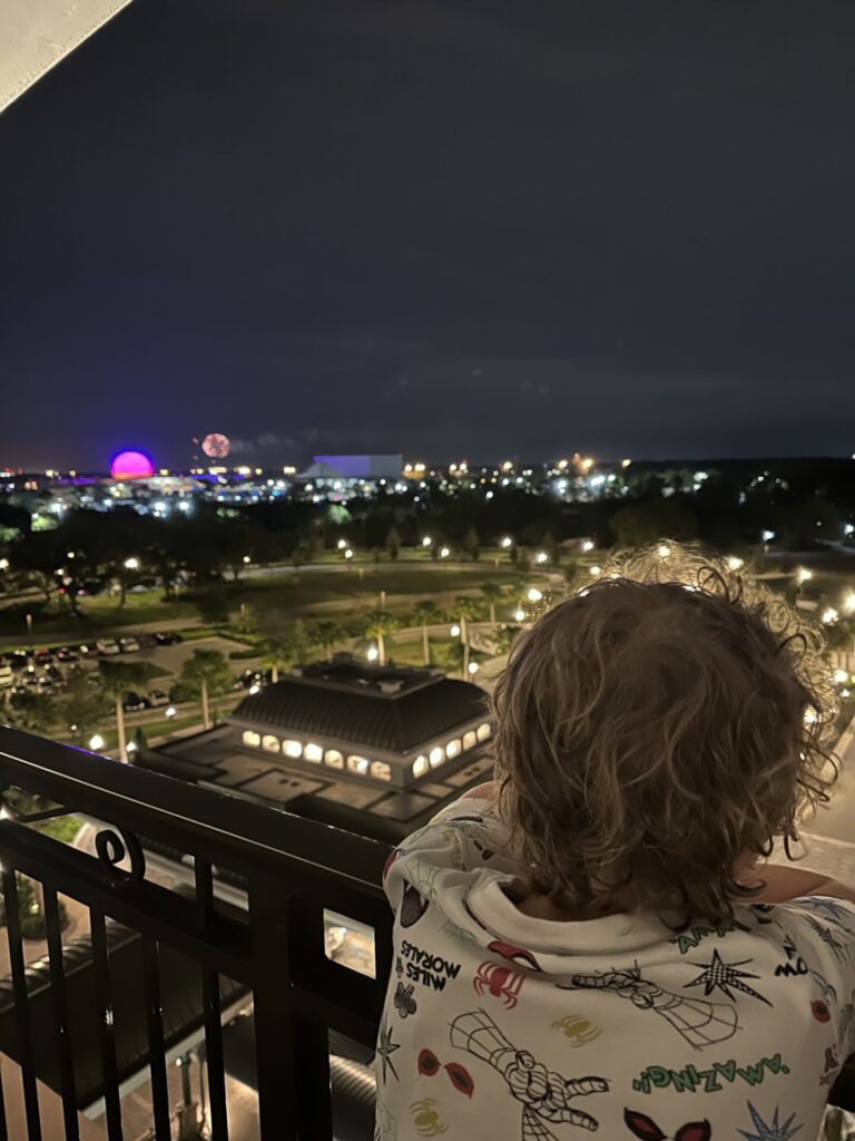 EPCOT Fireworks from Disney's Riviera Resort