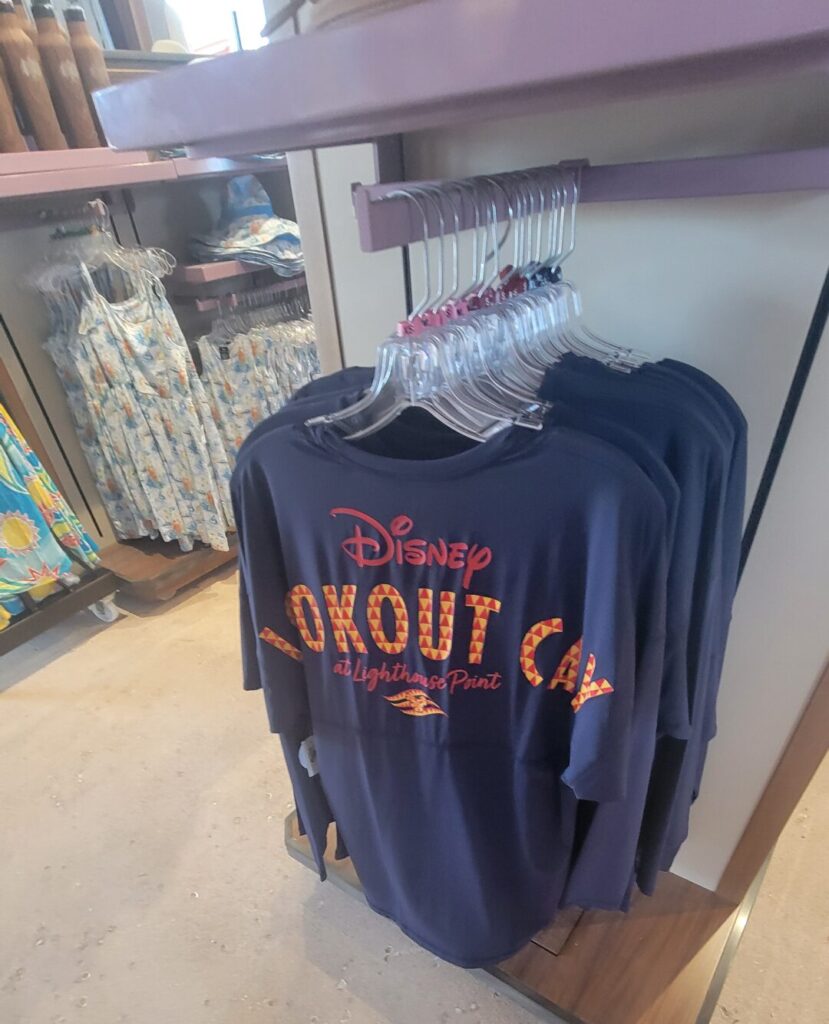 Disney Lookout Cay at Lighthouse Point T'ing Merchandise Shopping