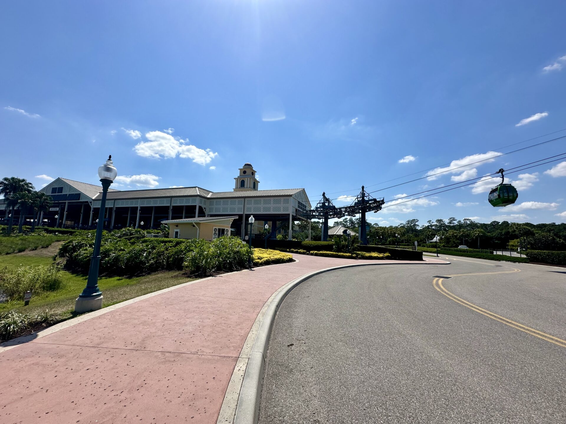 Disney's Caribbean Beach Resort Skyliner hub