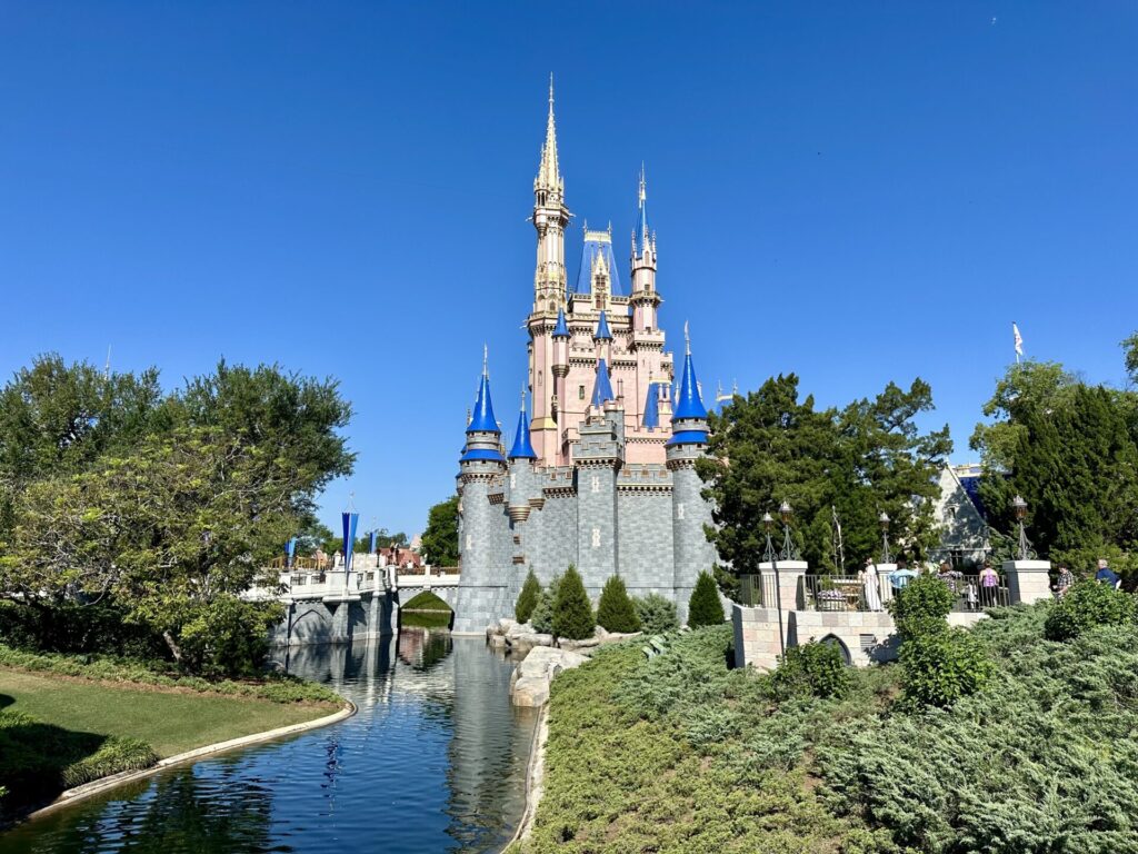 Cinderella's Castle at Magic Kingdom at Walt Disney World Park Hopper tickets