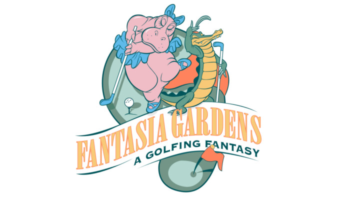 Disney Mini Golf Fantasia Gardens