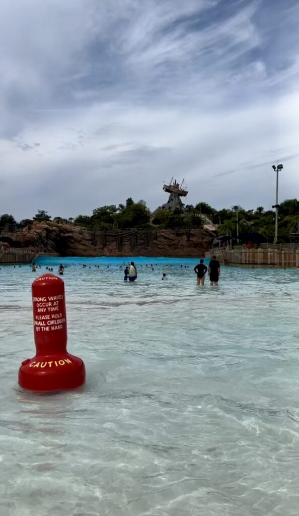 Disney Water Park Wave pool