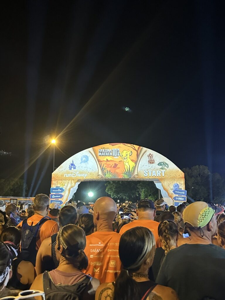 runDisney Starting Line