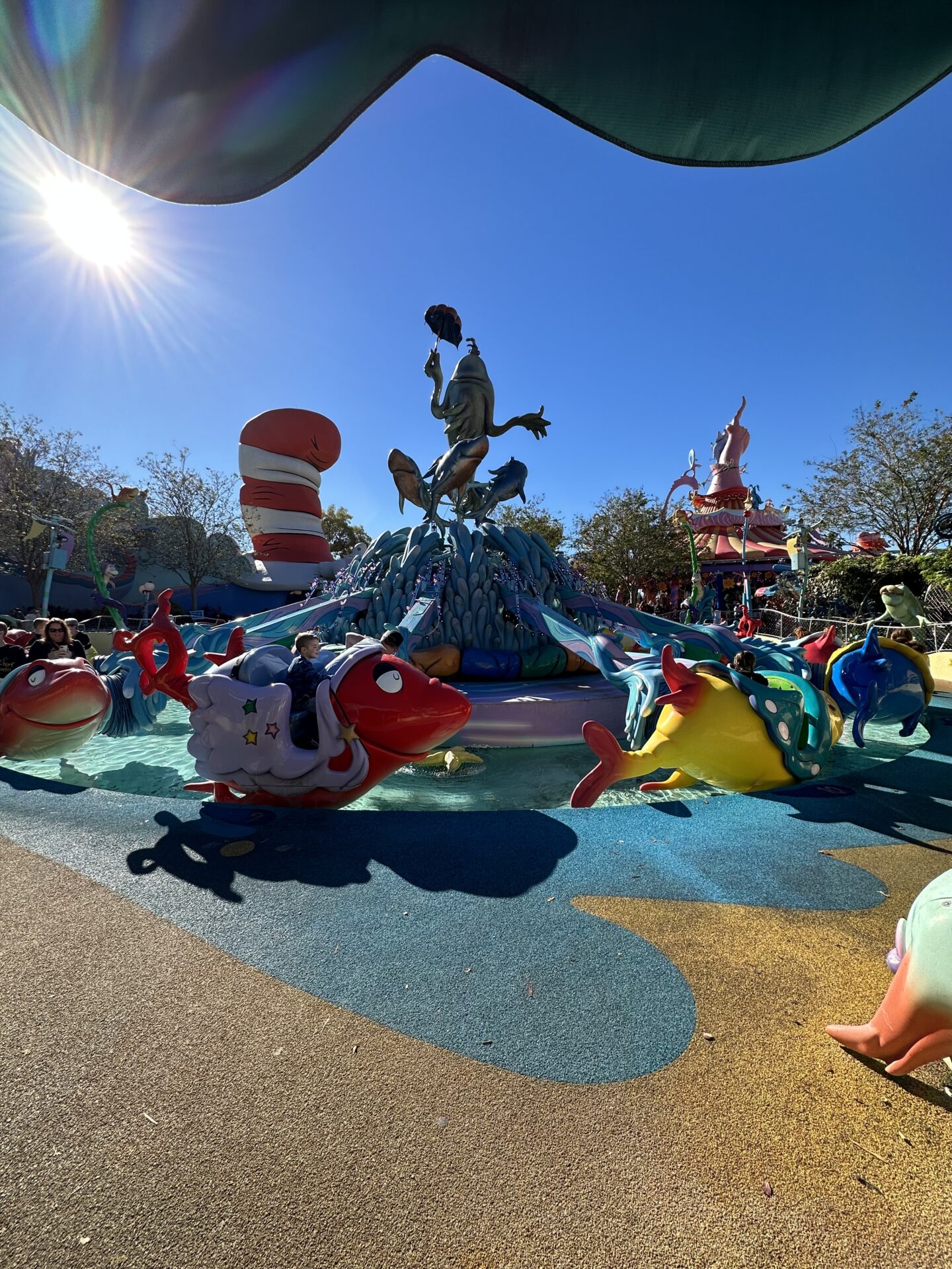 One Fish Two Fish Kids Ride at Seuss Landing at Universal Studios Orlando