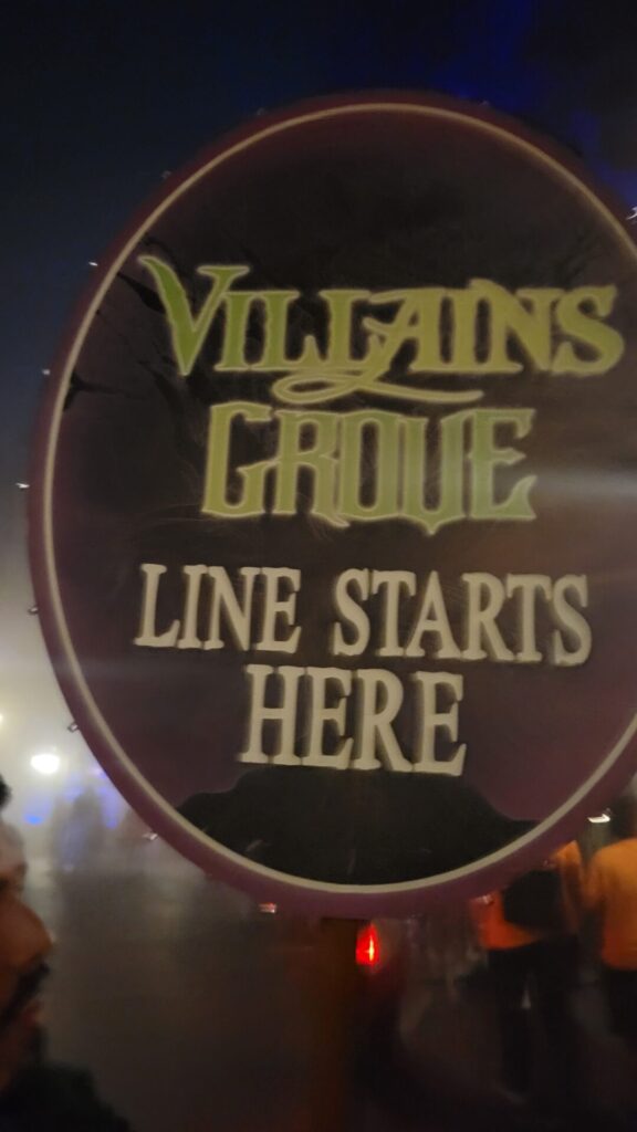 Villians Grove at Oogie Boogie Bash