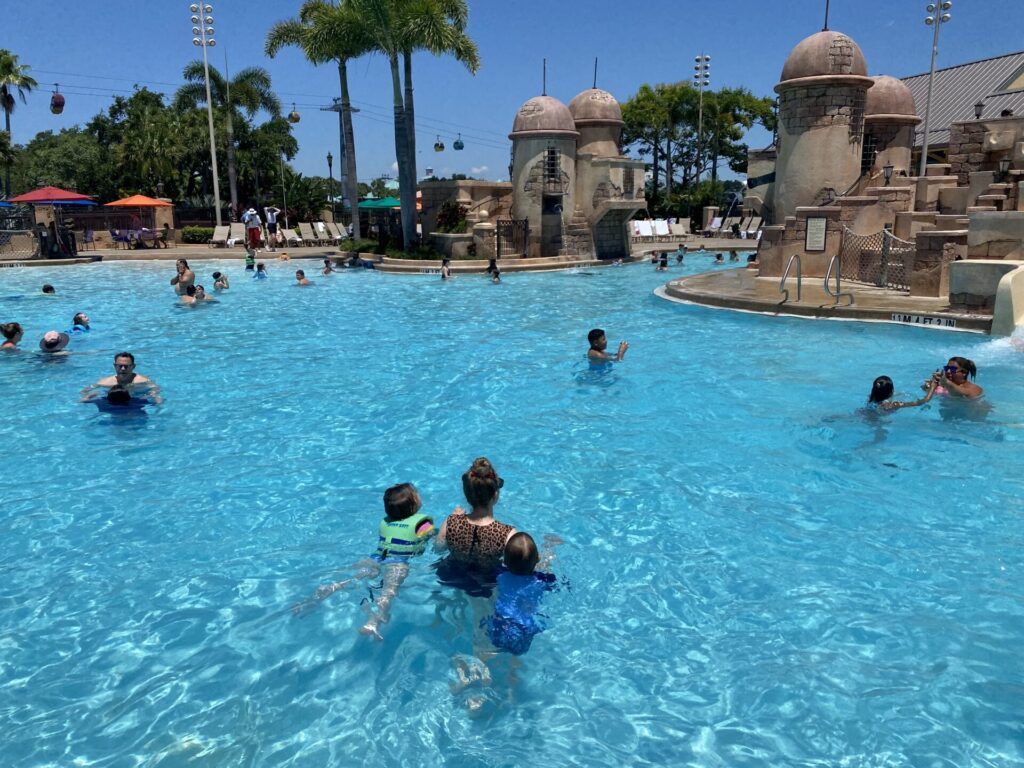 Disney's Caribbean Beach Resort Pool at Walt Disney World