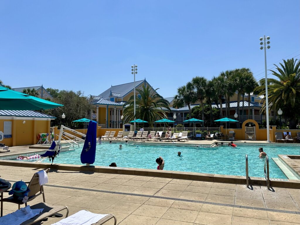 Disney's Caribbean Beach Resort Quiet Pool at Walt Disney World Resort Pool Resort Days