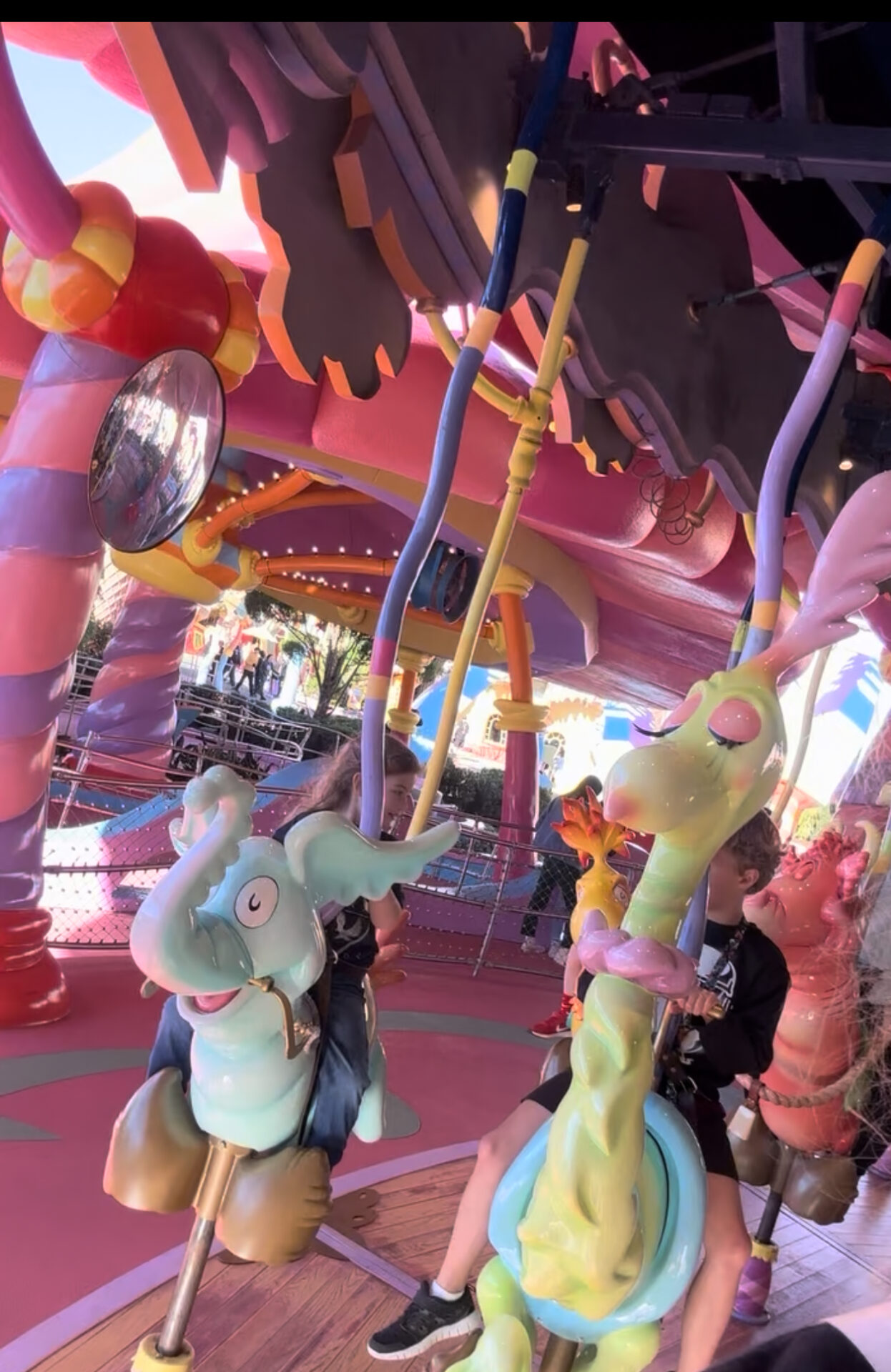 Carousel Seuss Landing at Universal Studios Orlando Kids Ride