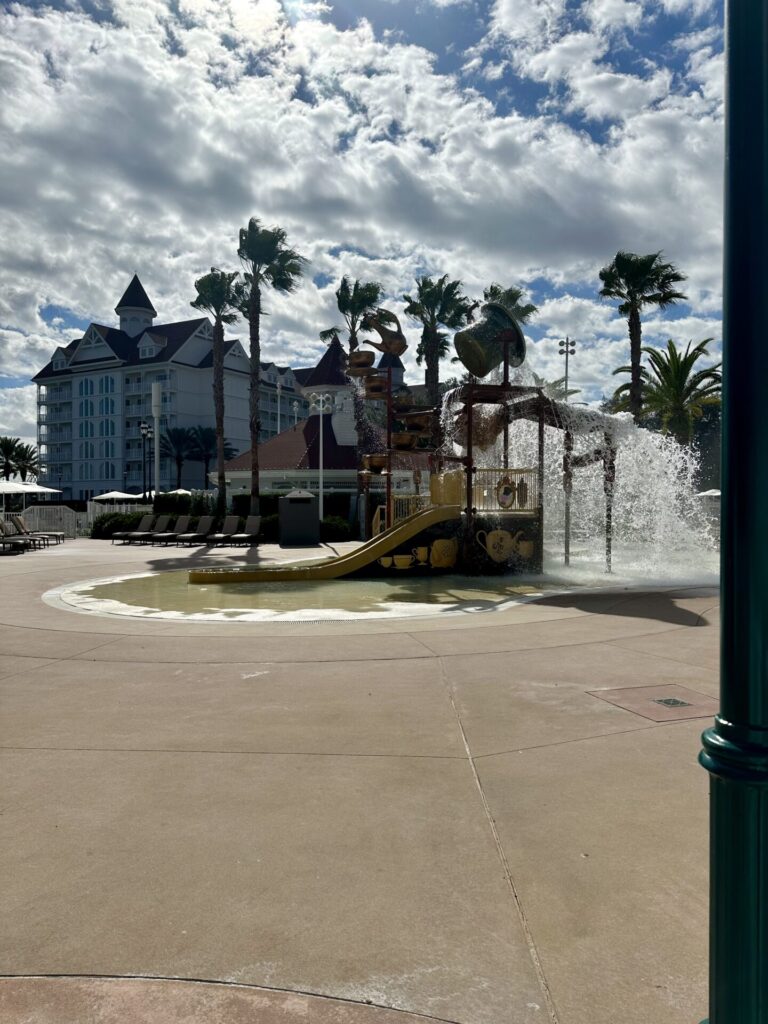 Disney's Grand Floridian Resort and Spa Walt Disney World Resort Pool Splash Zone Playground Area