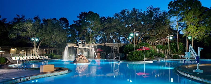 Disney's Port Orleans Resort Riverside Pool