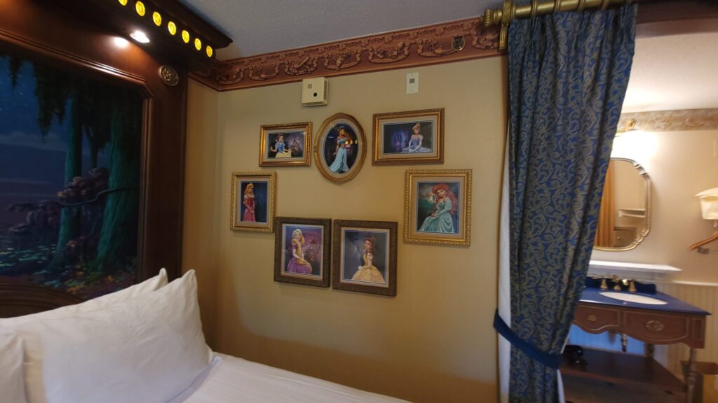 Royal Guest Room Princess Portraits at Disney's Port Orleans Resort Riverside at Walt Disney World 