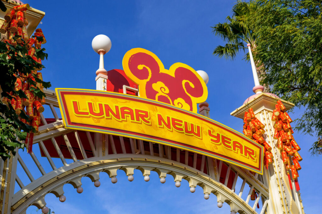 Lunar New Year at Disneyland Resort