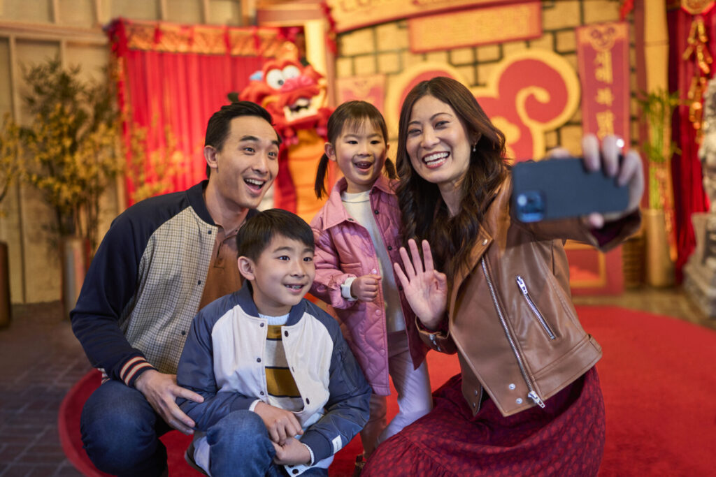 Family Fun at Lunar New Year at Disneyland