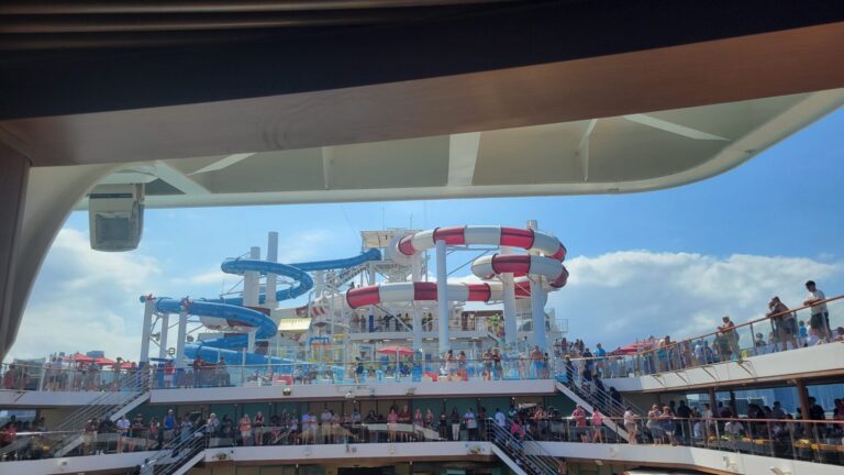 Carnival Horizon water slides